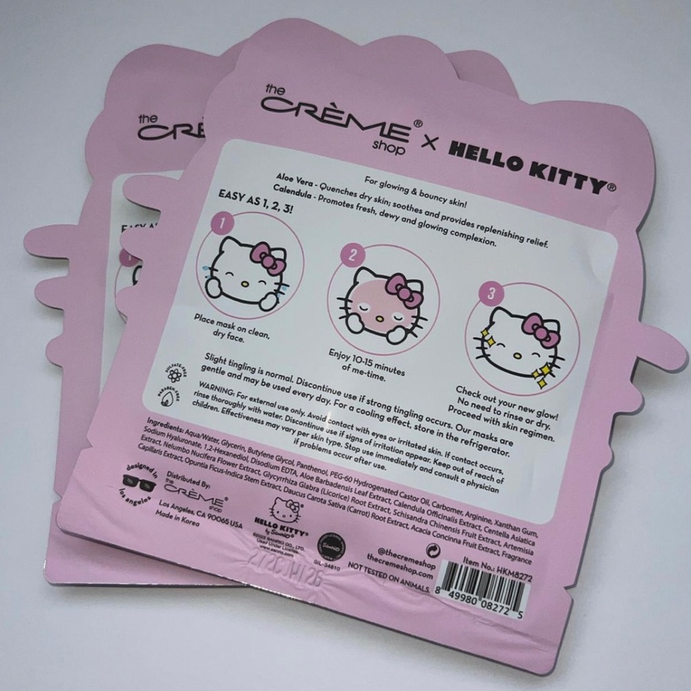 Hello Kitty Facial Mask - Picture 2 of 2